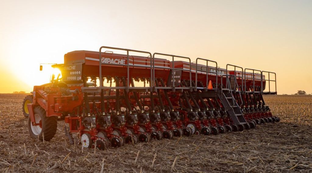 La 99000 de Apache es la sembradora oficial de Expoagro2023