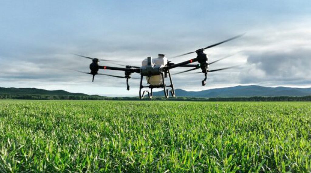 Akron presentó el megadrone DJI Agras T40