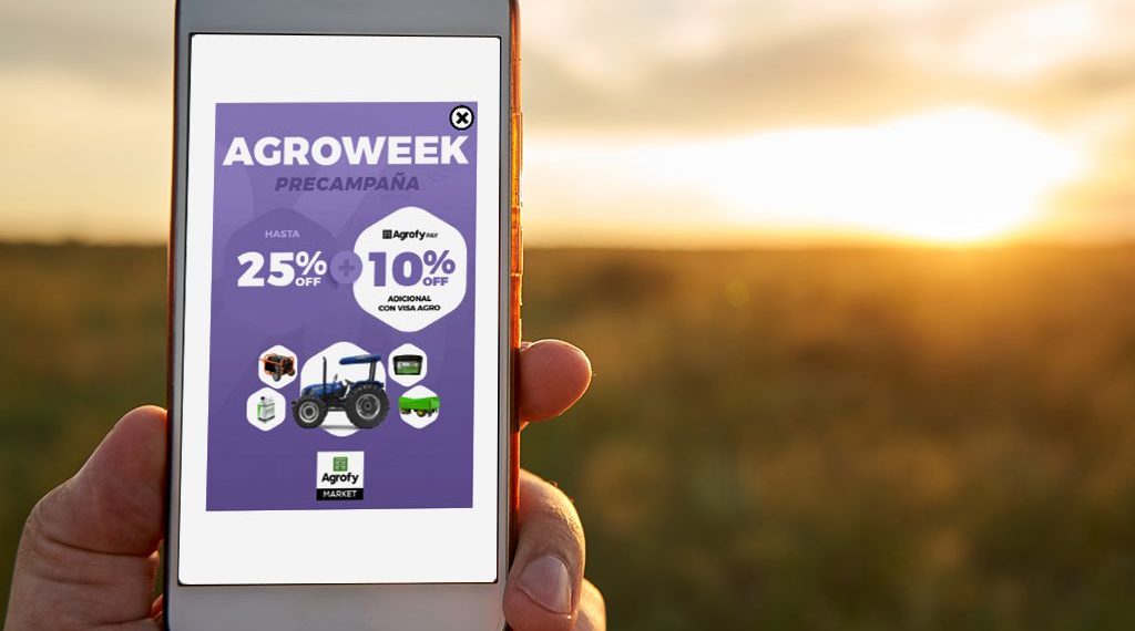 Agrofy lanzó una nueva “Agroweek”, con descuentos de hasta 35%