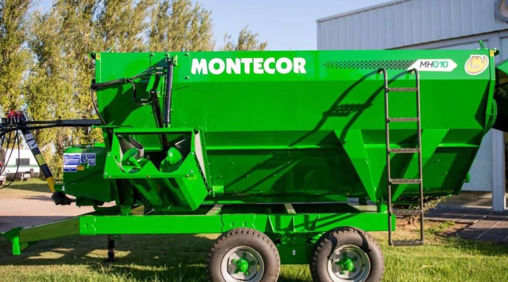 30 modelos de mixer verticales y horizontales Montecor en la Exposición Rural 2023