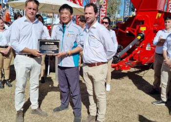 Hisakazu Kitanobo, General Manager de Kubota Tractores, visitó Argentina y constató el gran potencial en la producción de alimentos