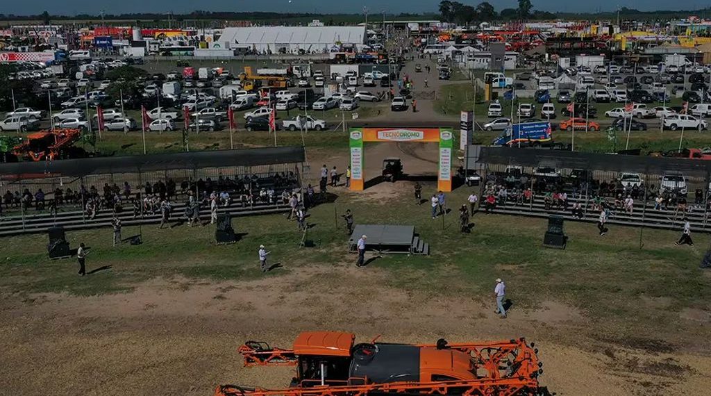 El Tecnódromo de Expoagro captó la atención de los visitantes extranjeros y ya piensan en ampliarlo