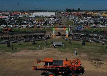 El Tecnódromo de Expoagro captó la atención de los visitantes extranjeros y ya piensan en ampliarlo