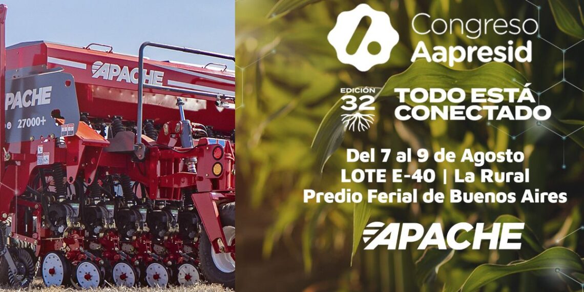 Apache conectado con la siembra directa