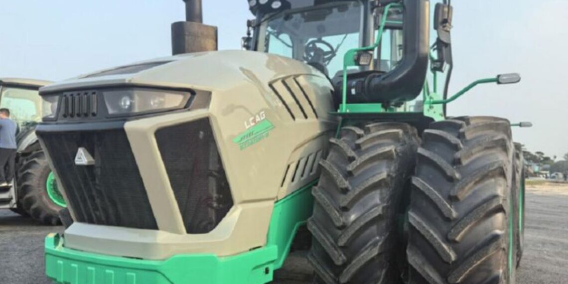 China desarrolló el tractor híbrido más potente del mundo