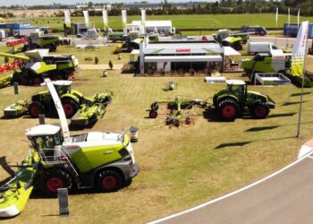 CLAAS celebra en Expoagro sus 500.000 cosechadoras fabricadas mostrando porqué son más que una máquina
