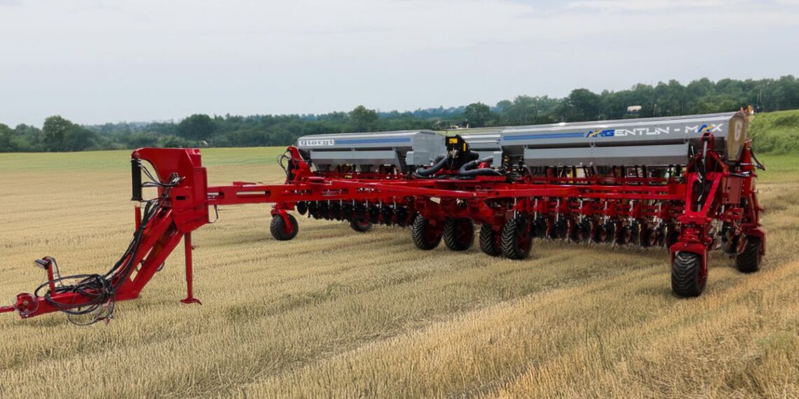 Argentun-Max: la sembradora de pliegue frontal que revolucionó Expoagro, llega a Expo Apronor 2025