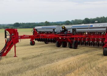 Argentun-Max: la sembradora de pliegue frontal que revolucionó Expoagro, llega a Expo Apronor 2025