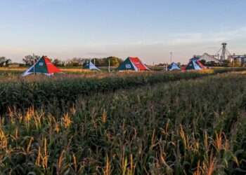 “SupraRoad” hizo camino, atravesando miles de hectáreas de maíz