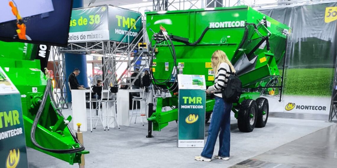Montecor pisa fuerte en La Rural con su nueva trituradora de rollos