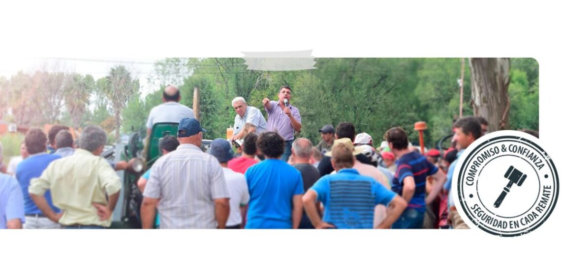 Cañada de Gómez se prepara para un gran remate rural con más de 20 tractores y maquinaria agrícola