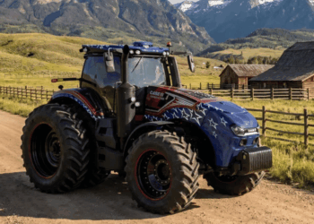 Case IH presentó el nuevo Magnum 355 “Providence” en una edición especial inspirada en Estados Unidos