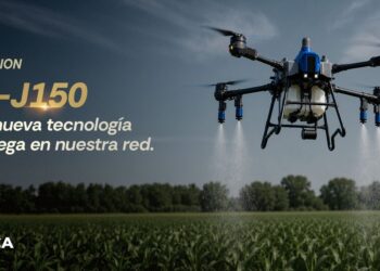 ERCA incorpora la comercialización de drones agrícolas EA-J150 junto a NEXT SIEMBRA