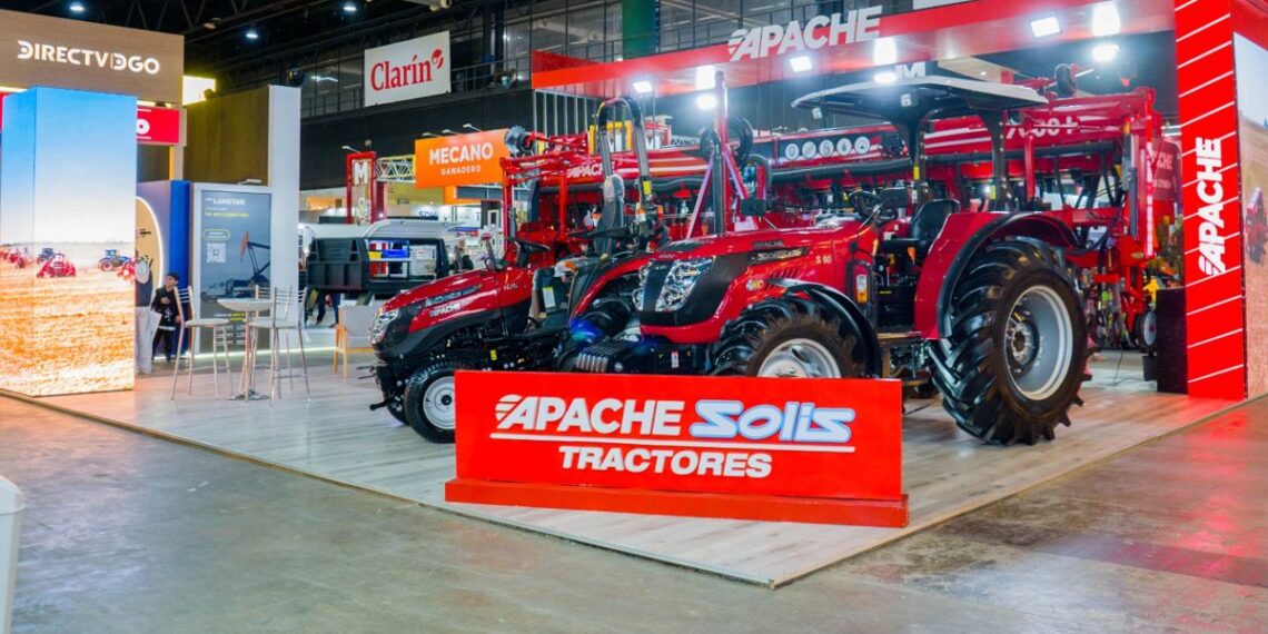 Apache brilla en el desfile inaugural y ratifica su liderazgo exportador en Palermo
