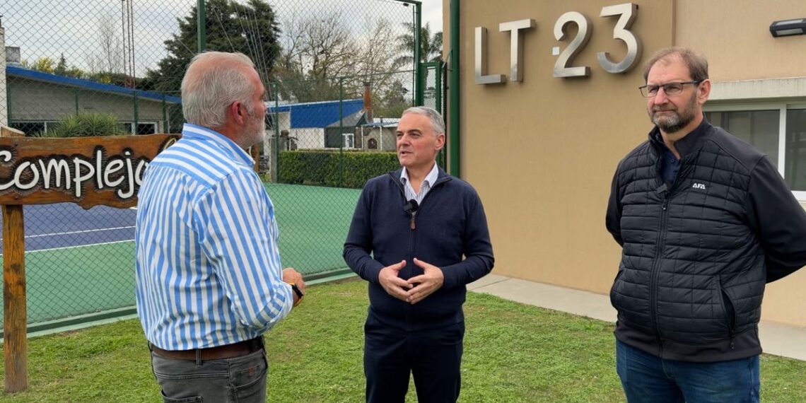Darío Marinozzi – Presidente de AFA SCL y Eduardo Colmegna – Tesorero de AFA SCL