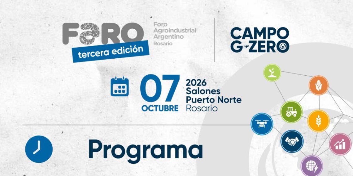 Malamud, Vassolo, Cosentino, Díaz y Giraud analizan en Rosario el futuro del agro en un mundo sin reglas