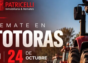 Gran remate rural en Totoras: más de 20 tractores y una amplia oferta de maquinaria agrícola